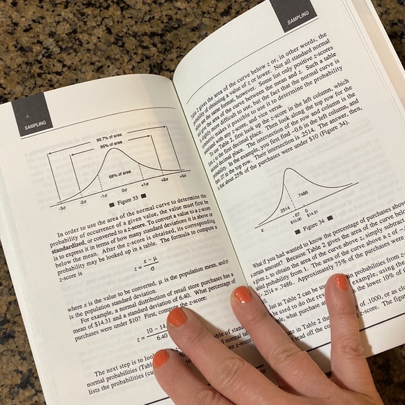 CliffsQuickReview Statistics By: Voelker, David H. Orton, Peter Z., Adams, Scott - Picture 3 of 5